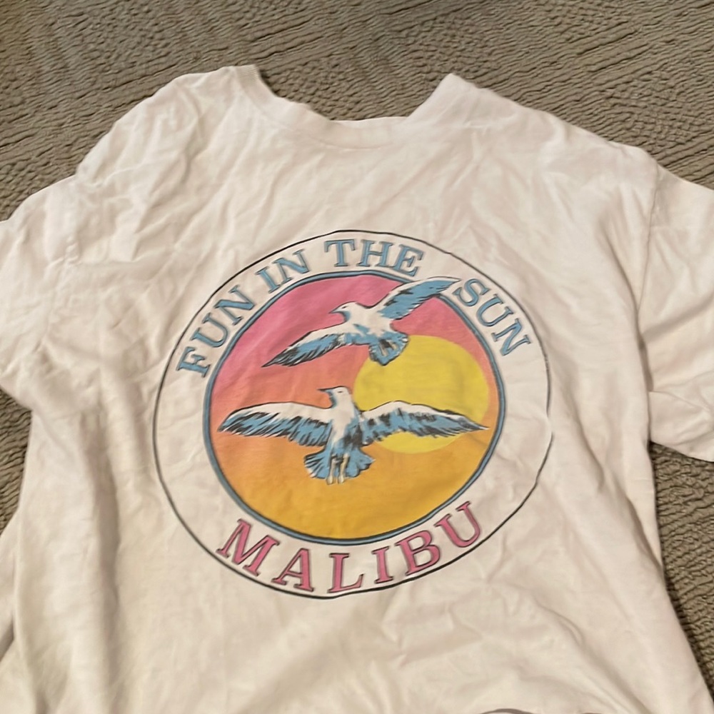 Cropped Graphic T